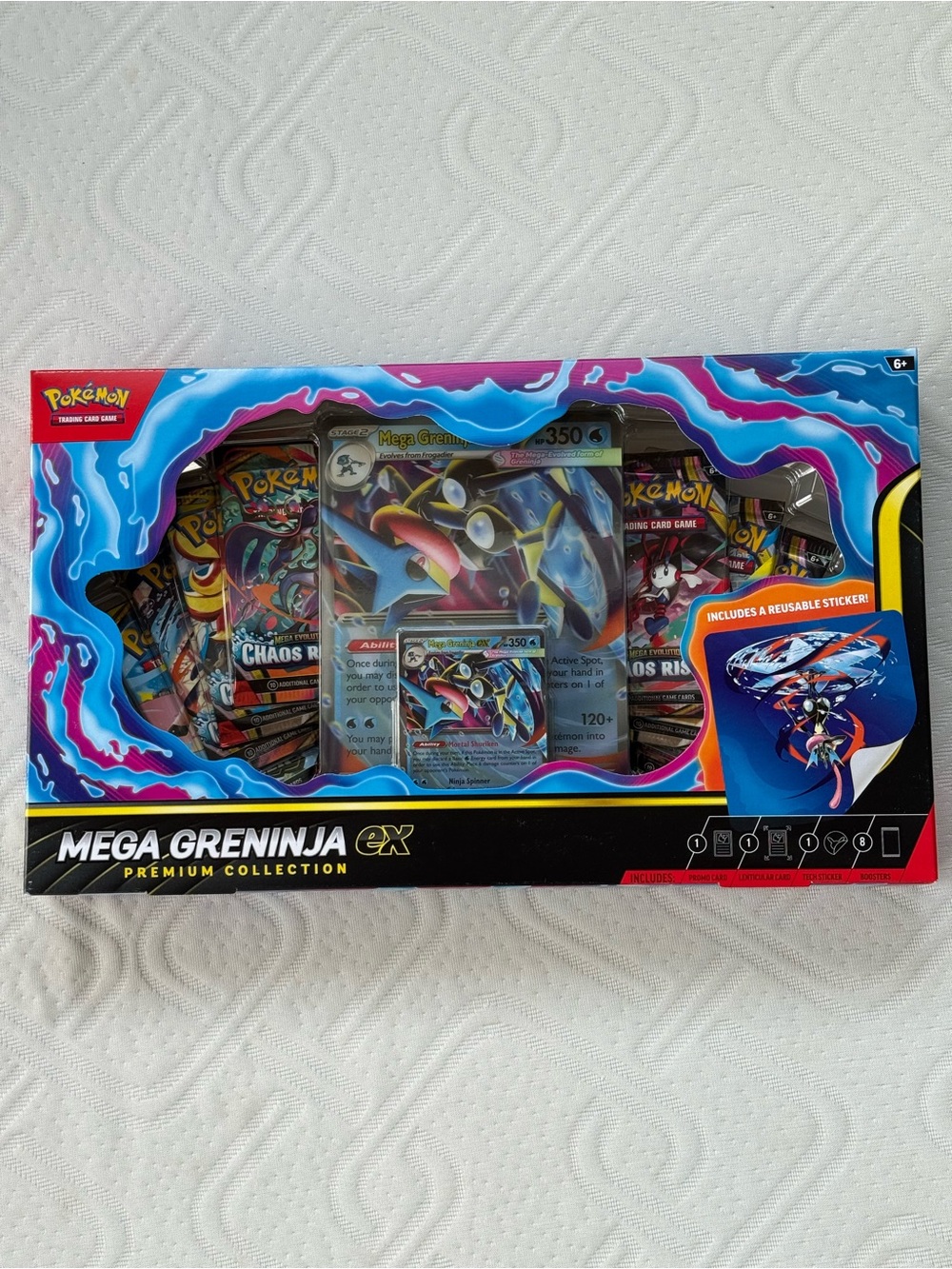 Pokemon Mega Greninja EX Premium Collection Box set Factory Sealed